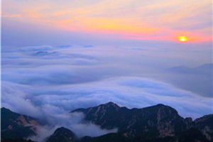 日出雲海 泰山