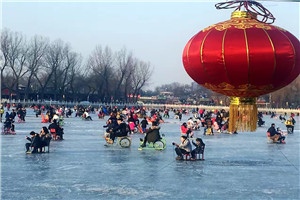 北京的冬 朝氣蓬勃