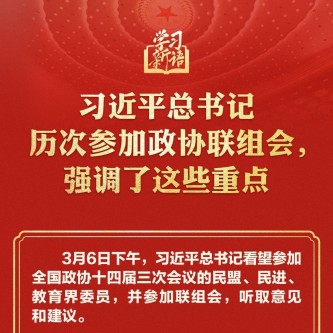 习近平总书记历次参加政协联组会，强调了这些重点