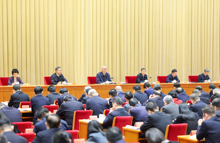 中央和國家機關黨的工作暨紀檢工作會議在京召開 蔡奇出席並講話
