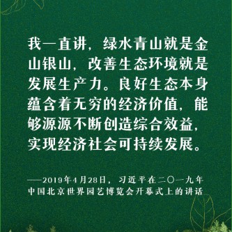 抓生態文明建設 總書記要求正確處理這對關系