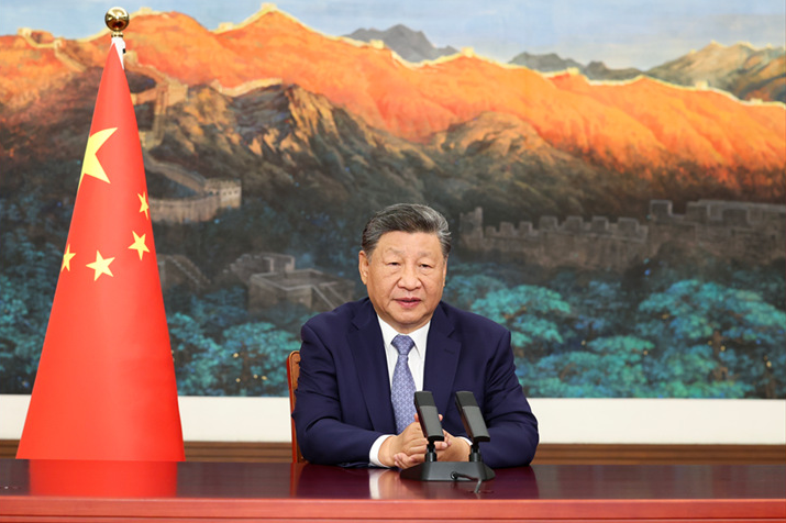 习近平在联合国气候变化峰会发表视频致辞