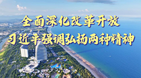全面深化改革開放 習近平強調弘揚兩種精神