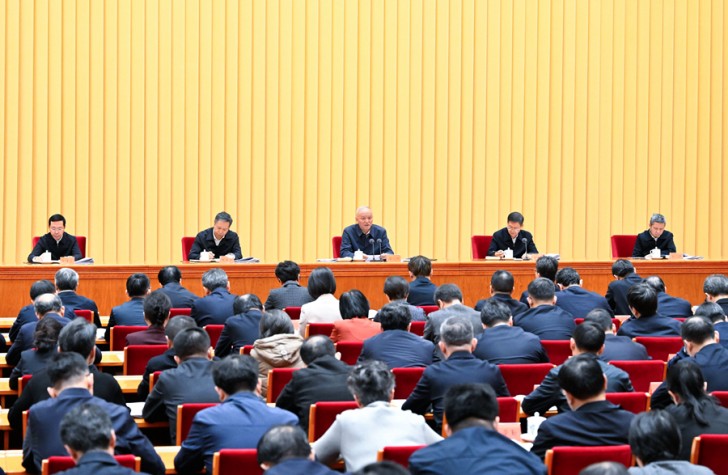 中央和國家機關黨的工作暨紀檢工作會議在京召開 蔡奇出席並講話