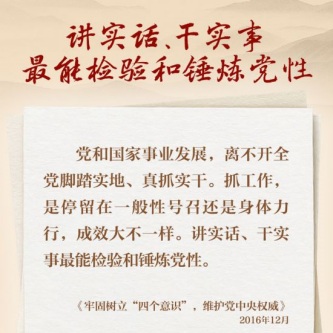 深入学习总书记重要论述 树立和践行正确政绩观