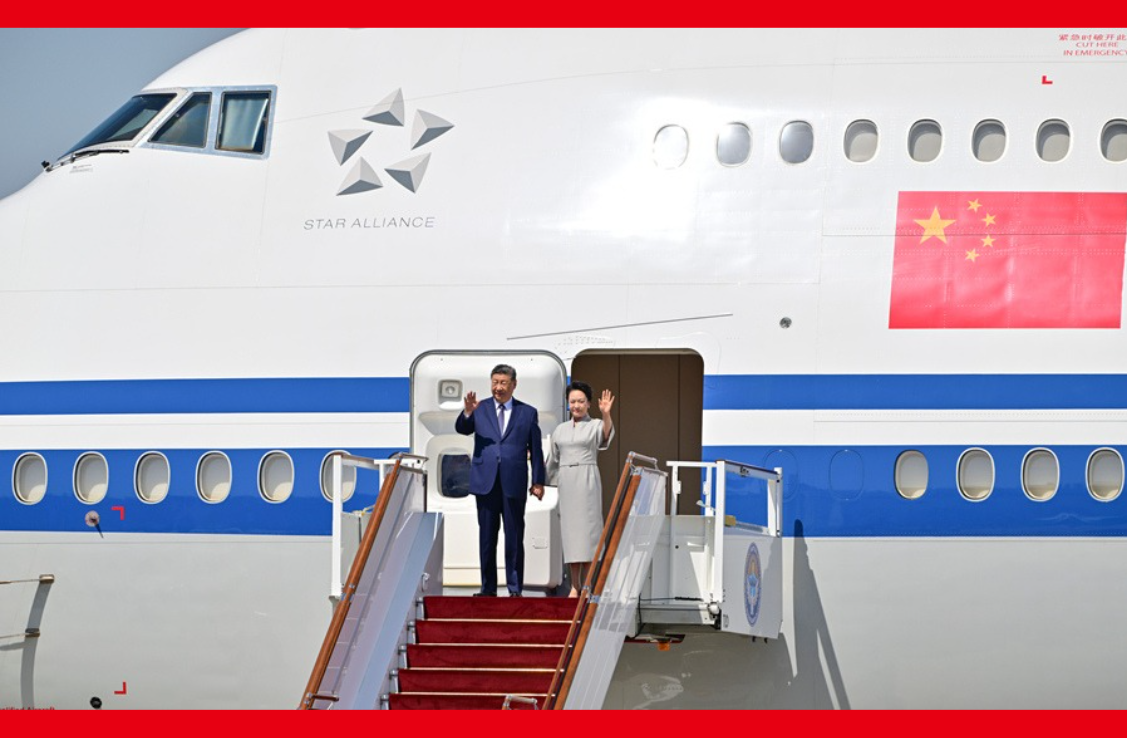 习近平抵达比什凯克出席2026年上海合作组织峰会并对吉尔吉斯斯坦进行国事访问